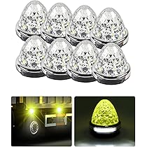 ☆ Cartist LED サイドマーカーランプ 路肩灯 ット レッド 434 Amazon.co.jp: 【防水IP67】Cartist LED サイドマーカーランプ